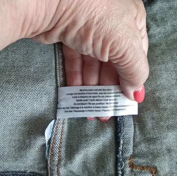 Jockey Brand Stretch Denim Jean Jacket L - Picture 7 of 8